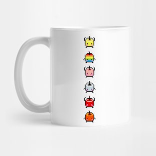 line Stardew Valley Pastel Junimos - Color Mug